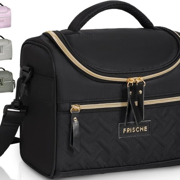 Large Lunch Bag Reusable, 8.5L Insulated Lunch Box with Adjustable Shoulder Stra - Picture 1 of 7